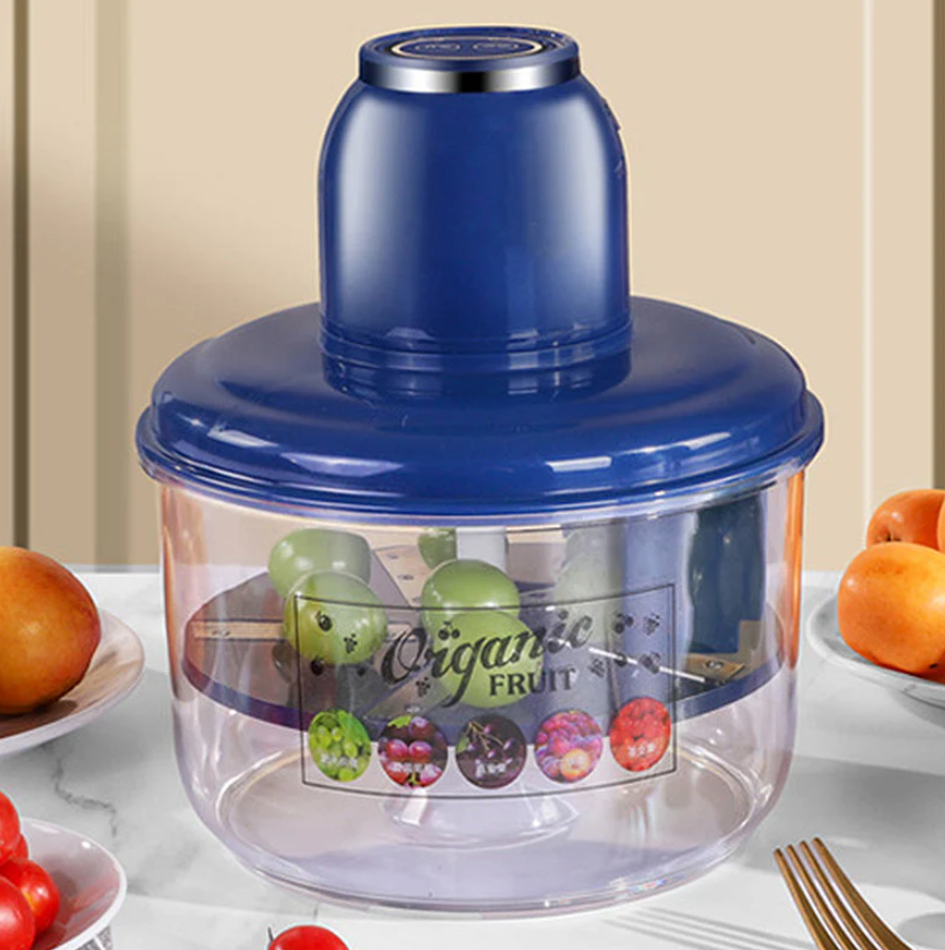 Portable automatic electric peeler for fruits and vegetables