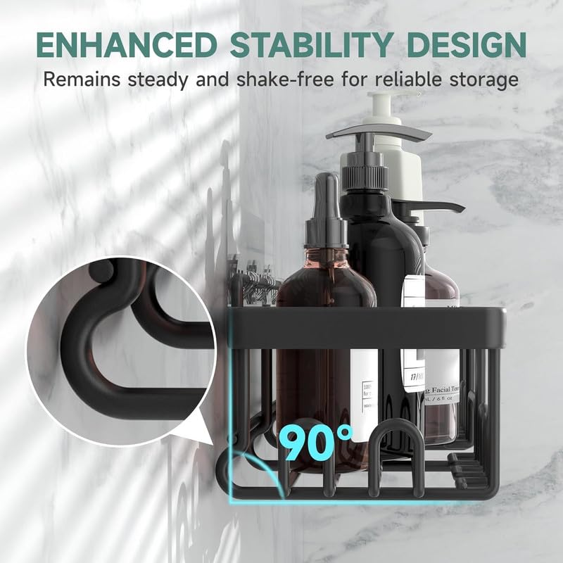 Stainless Steel Shower Caddy 6-Pack