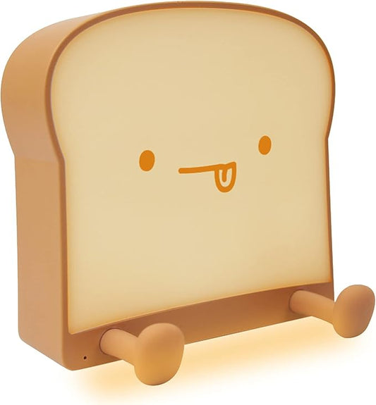 Cute Night Light Toast Bread LED Night lamp with Rechargeable