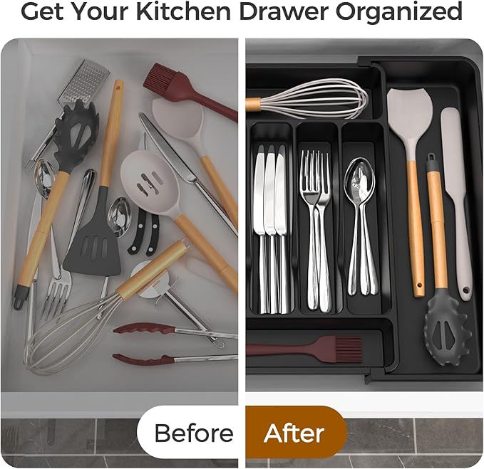 Expandable Drawer Organizer Tray