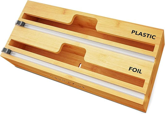 2 in 1 Wrap Organizer with Cutter and Labels