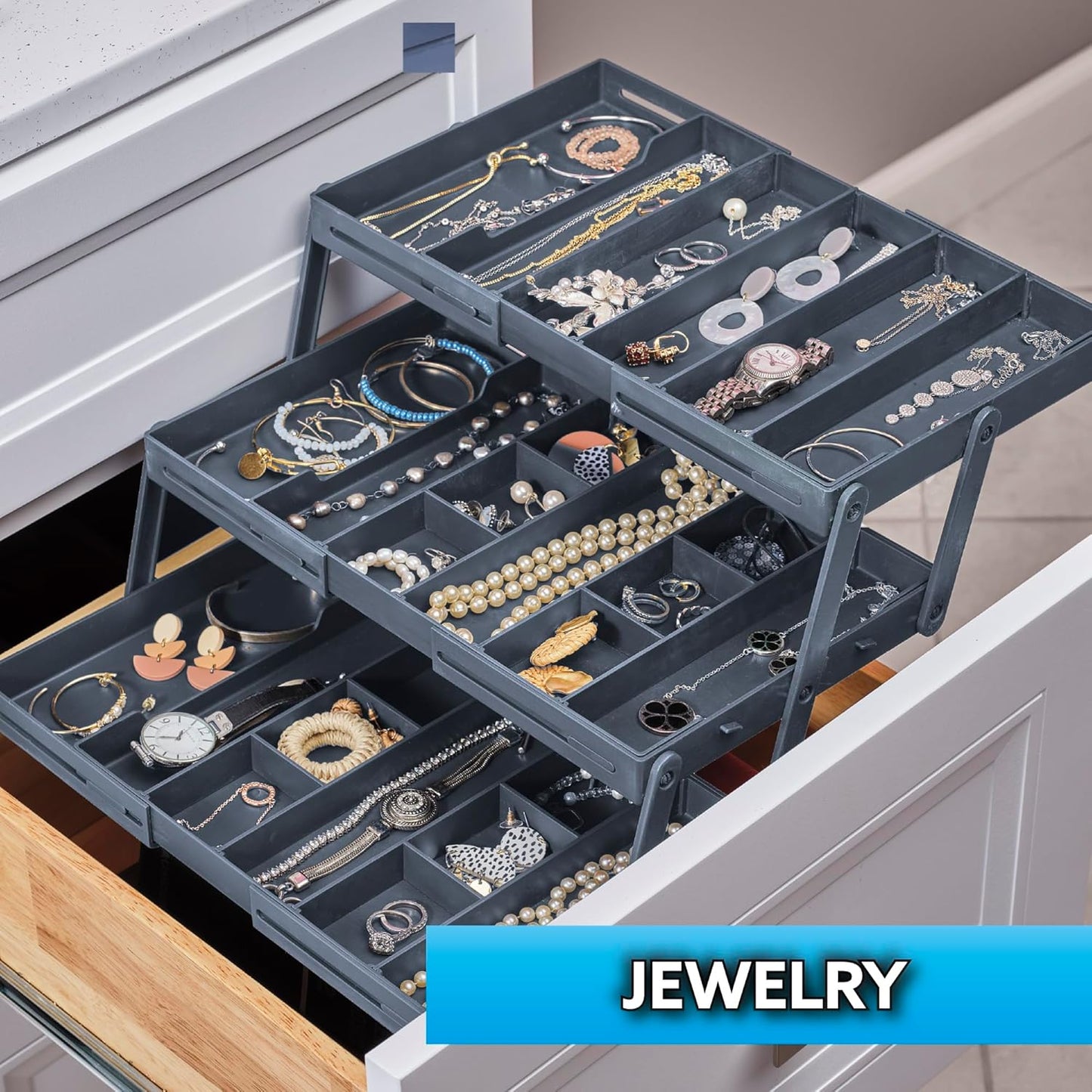 Multi-Purpose 3 Tier Drawer Organizer