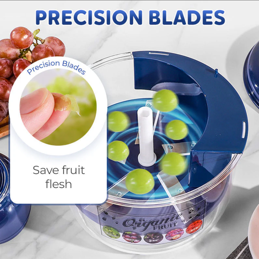 Portable automatic electric peeler for fruits and vegetables
