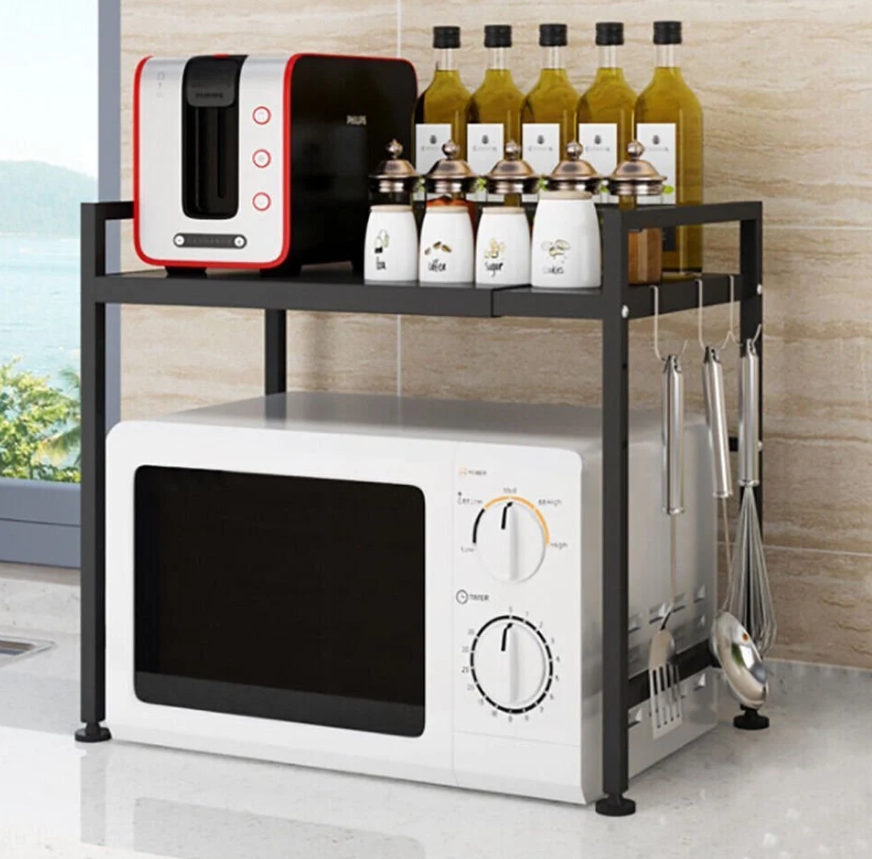 Kitchen Adjustable Standing Shelving Rack