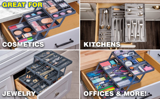 Multi-Purpose 3 Tier Drawer Organizer