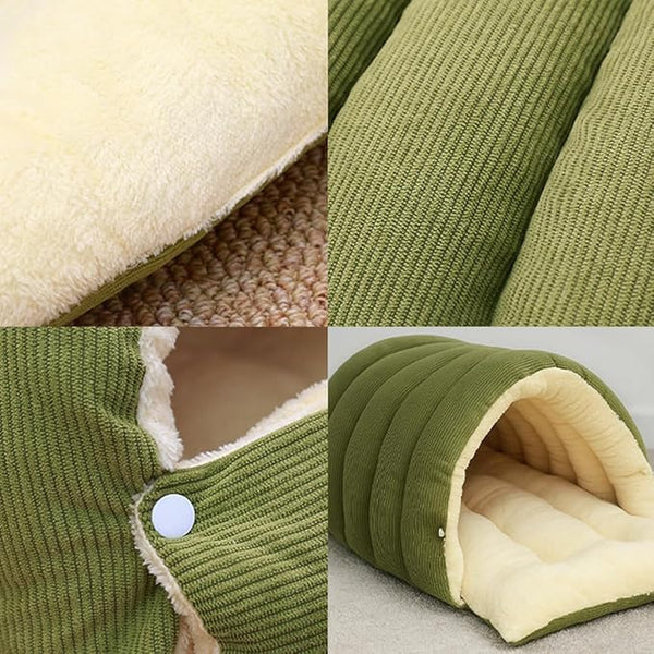 Cozy Cave-Style Cat Bed