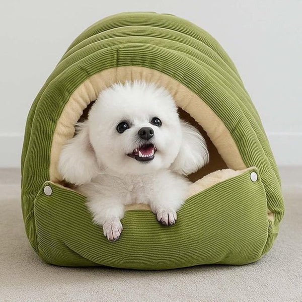 Cozy Cave-Style Cat Bed